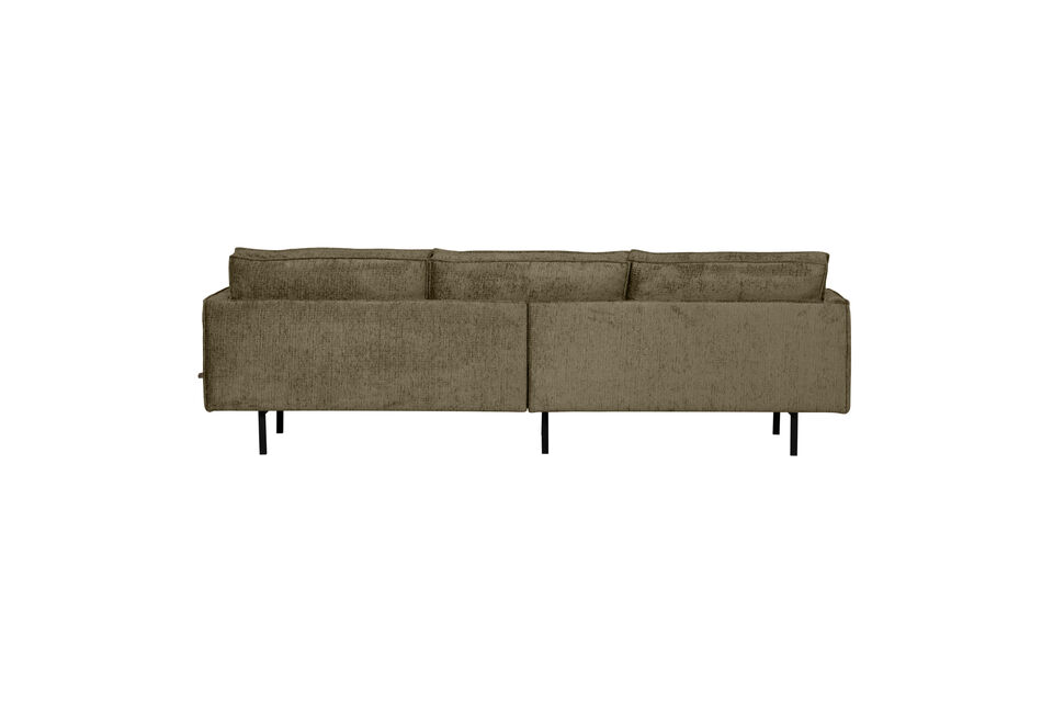 Modern en eigentijds design Onderdeel van de bekende Rodeo serie Bekleed met een grove velvet (100%