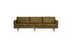 Miniatuur 3-zits bank structuur velvet brass Rodeo 2