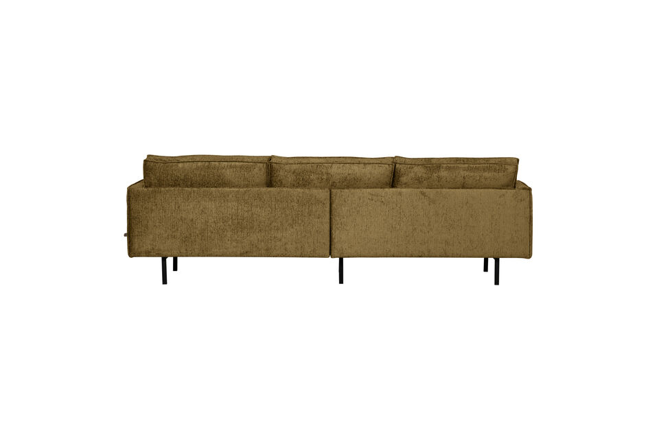 Modern en eigentijds design Onderdeel van de bekende Rodeo serie Bekleed met een grove velvet (100%