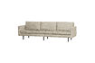 Miniatuur 3-zits bank structuur velvet Wheatfield Rodeo 1
