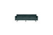 Miniatuur 3-zits bank velvet groenblauw Rodeo 1