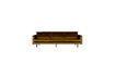 Miniatuur 3-zits bank velvet honinggeel Rodeo 4