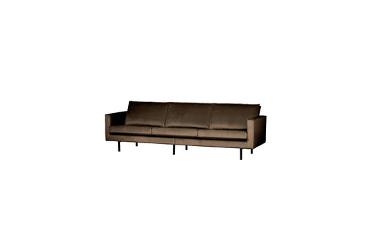 3-zits Bank Velvet Taupe Rodeo