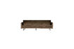 Miniatuur 3-zits Bank Velvet Taupe Rodeo 3