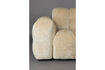 Miniatuur 3-zits beige fluwelen bank Hackman 6