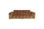 Miniatuur 3-zitsbank in cognac velours Hackman Productfoto