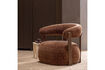 Miniature 3D Structured Brown Armchair Foon 2