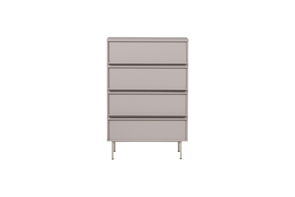 The sleek lines and high legs give this furniture series a luxurious look in all its simplicity