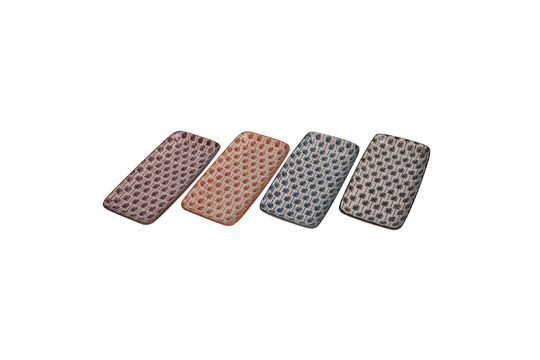 4 petits plats en céramique Flabella Détouré