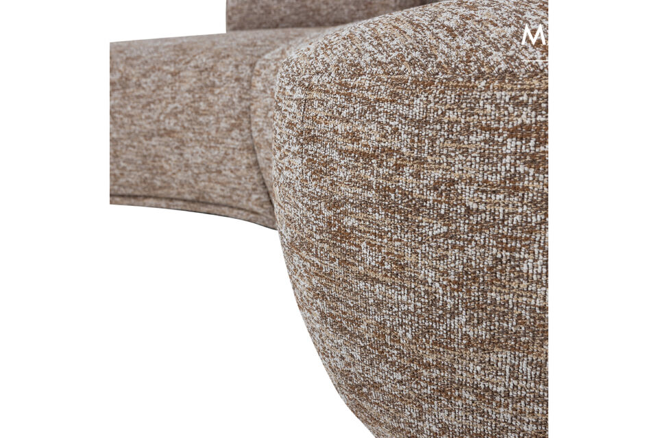 The composition is 100% polyester, which makes the Benson fabric both sturdy and comfortable
