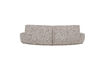 Miniaturansicht 4-Sitzer Halbrundes Sofa Sand Melange Stoff Batavier 4