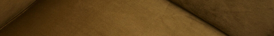 Benadrukte materialen 4-zits bank 280 cm ribstof warmgroen STATEMENT