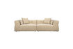 Miniatuur 4,5-zits bank beige Hodge 1
