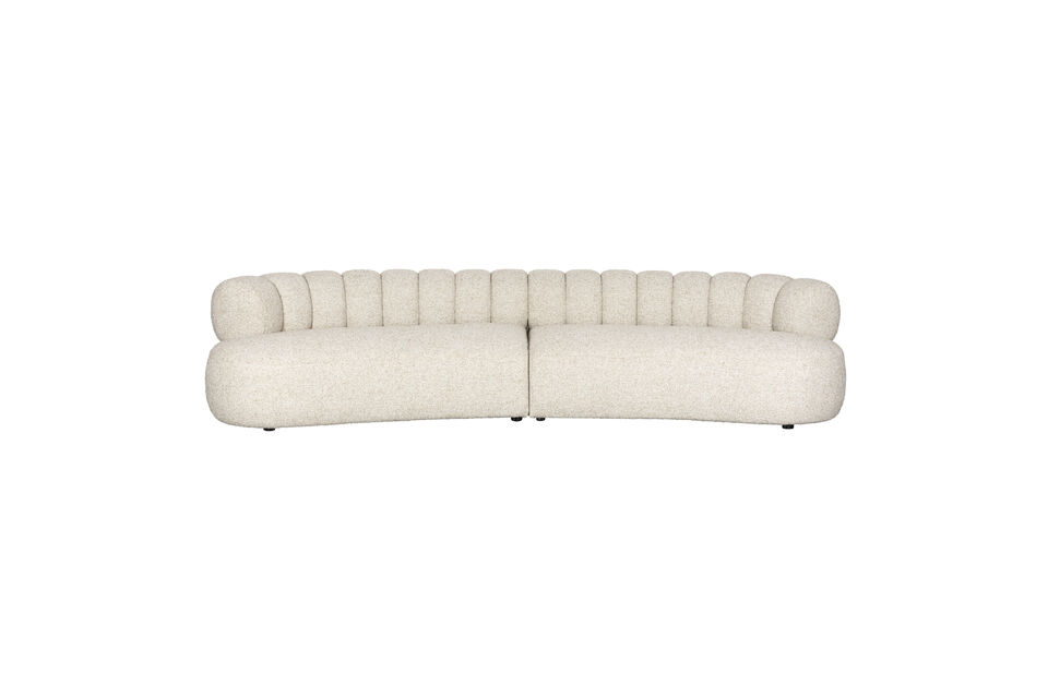 4,5-zits bank in beige polyester Duvane DutchBone