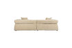 Miniatuur 4,5-zits bank met chaise longue rechts beige Hodge 3