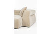 Miniatuur 4,5-zits bank met chaise longue rechts beige Hodge 5