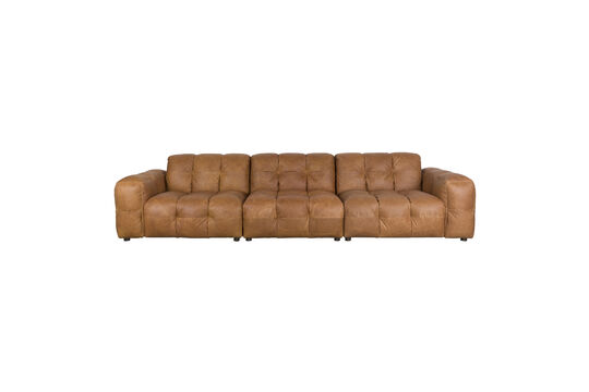 4,5-zits bank van leer cognac Hackman Productfoto
