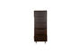Miniature 5-drawer chest in brown acacia veneer Elroy Clipped