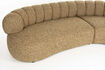 Miniaturansicht 7-Sitzer Stoffsofa braun Duvane 7