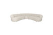 Miniatuur 7-zits bank beige Duvane 2