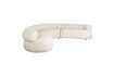 Miniatuur 7-zits bank beige Duvane 3
