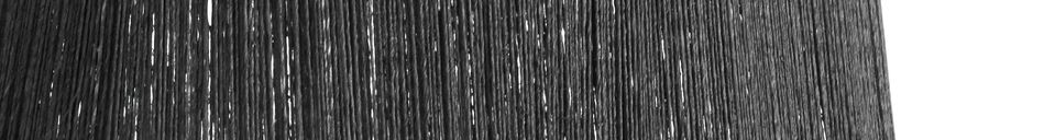 Mise en avant matière Abat-jour Jute noir