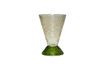 Miniature Abyss green glass vase 6