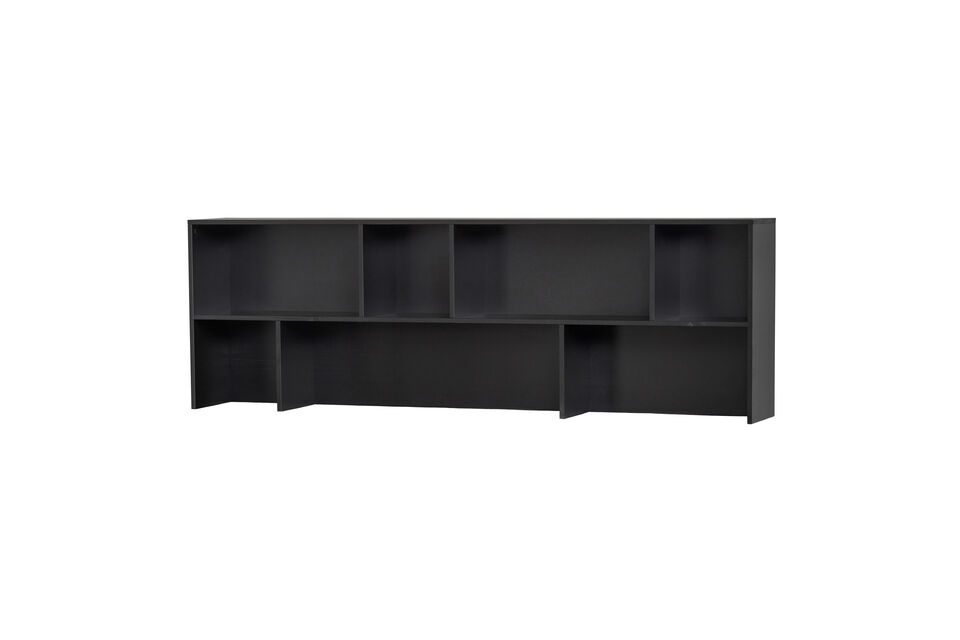 Add-on Cabinet 200 cm Pine Black New Gravure Woood