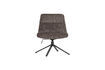 Miniature Adjustable Swivel Armchair 82x73 cm Woolly Brown Soren 4