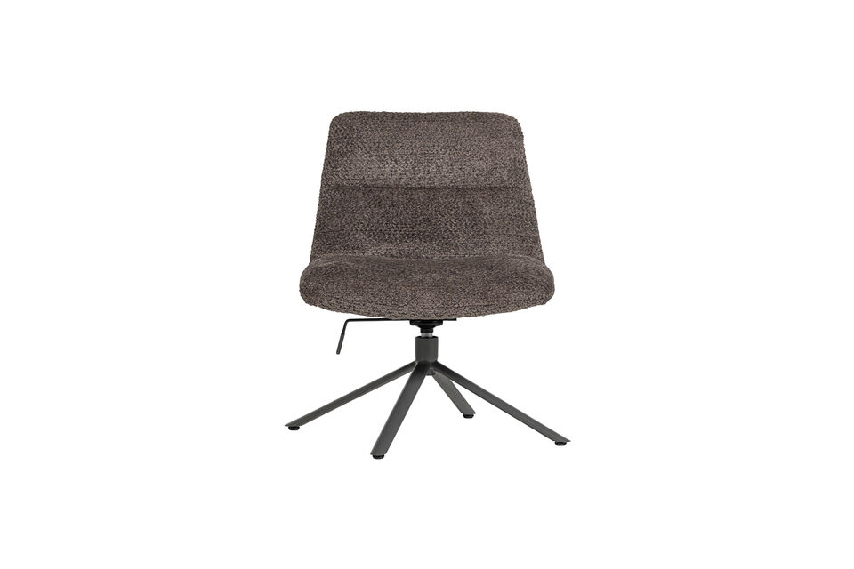 The deep seat invites you to stretch out and relax