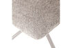 Miniature Adjustable swivel armchair woolly grey Soren 6