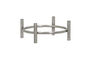 Miniature Advent Candle Holder Ø30 cm Antique Silver Iron Advent Clipped