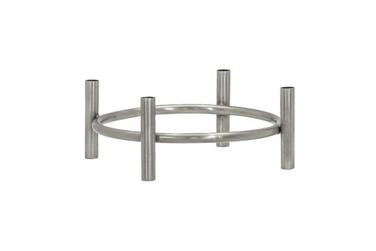 Adventskerzenhalter Ø30 cm Eisen Antiksilber Advent ohne jede Grenze