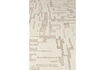 Miniatura Alfombra 160x230 cm en lana beige Hills 17