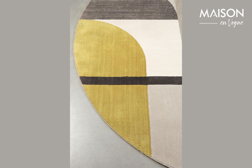 Hilton utiliza una compleja mezcla de colores en un diseño gráfico inspirado en Memphis