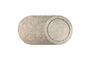 Miniatura Alfombra de lana beige 160x300 cm Spark Clipped