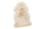 Miniatura Alfombra de piel de oveja blanca Prim Clipped