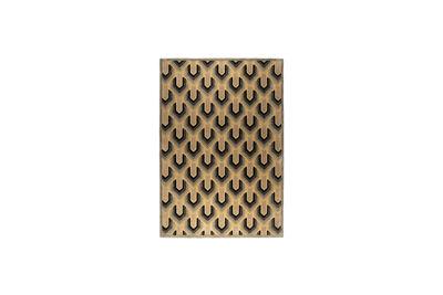 Alfombra de plástico beige 200x290 cm Lockhart
