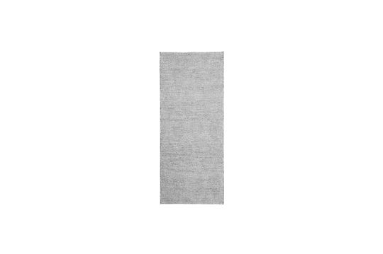 Alfombra de tela gris Mara