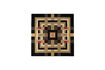 Miniatura Alfombra Urban Maze 160 x 160 1