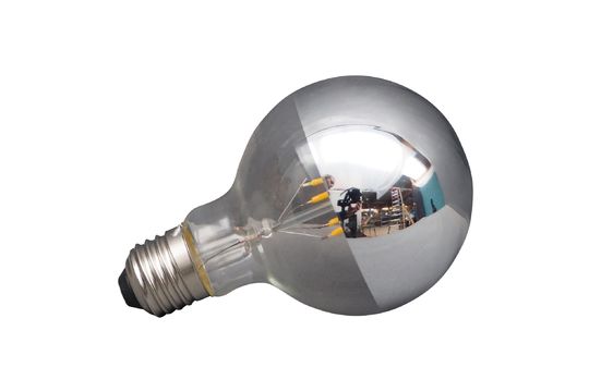 Ampoule E27 LED argentée