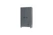 Miniature Anthracite wood cabinet with drawers Dennis 5