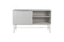 Miniatura Aparador alto de MDF blanco Cayo Clipped