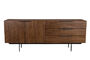 Miniatura Aparador de 180 cm en nogal Travis Clipped