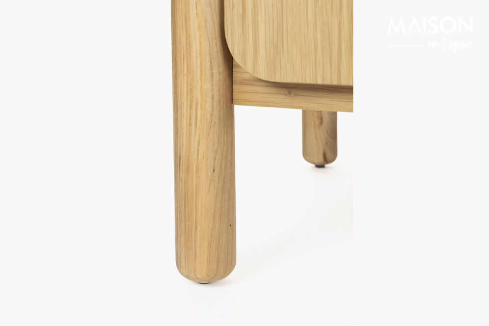 Aparador de chapa de roble natural Storm - 8