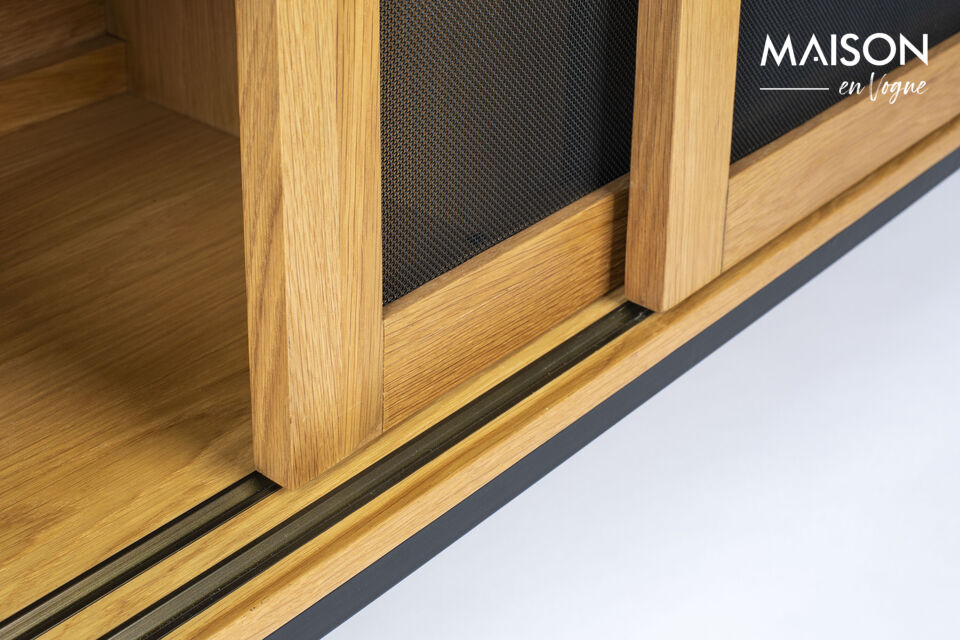 Aparador de madera beige Hardy - 14