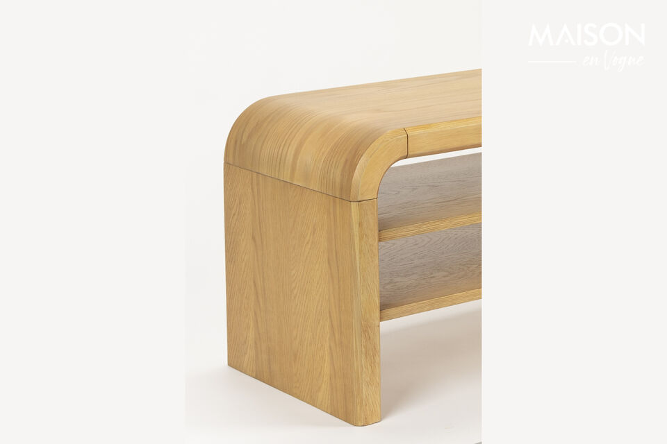 El acabado al aceite realza la belleza de la madera a la vez que le ofrece protección