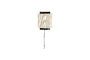 Miniatura Aplique de algodón beige Elon Clipped