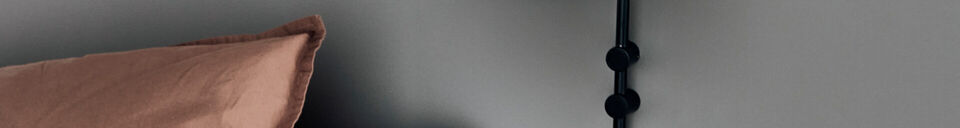 Descriptivo Materiales  Aplique de Pared 54 cm Hierro Negro HDCord