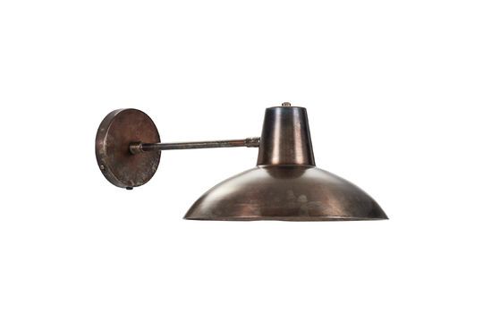 House Doctor Armadietto Da Parete In Vetro E Ottone – Elegante Mensola Espositiva 35x15x40 Cm